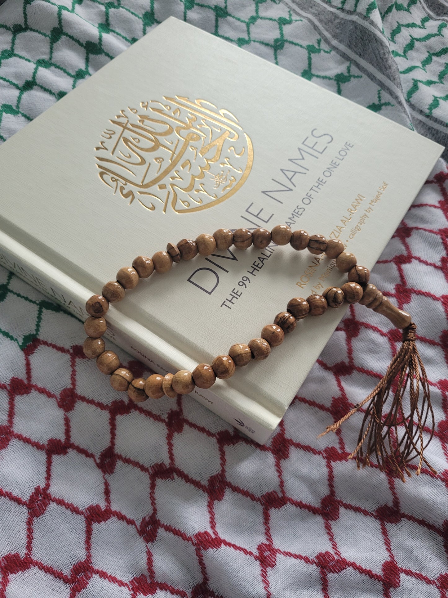 33 Beads Palestinian Olive Wood Prayer Beads