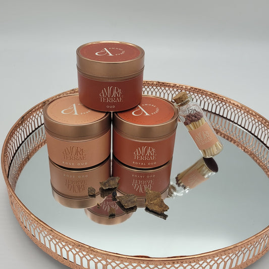 Mini Candle Gift Set: Oud Edition