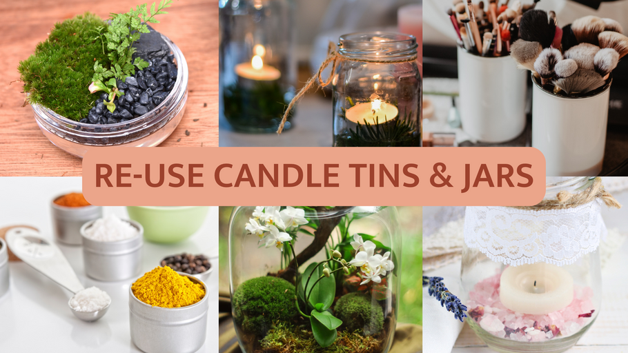 The Art of Repurposing: Creative Ways to Reuse Candle Tins and Jars