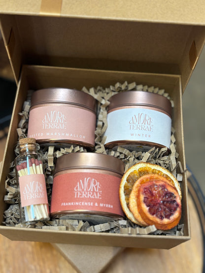 Mini Trio Candle Gift Set - Winter Edition