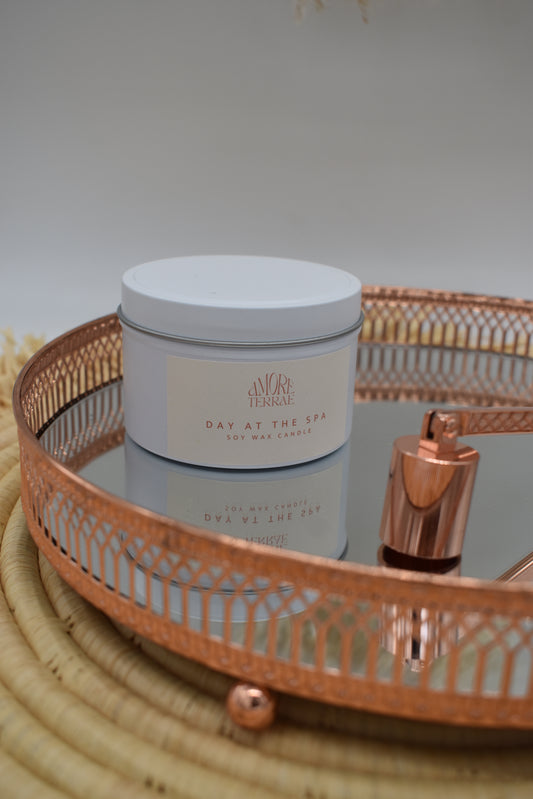 Day at the Spa Tin Candle