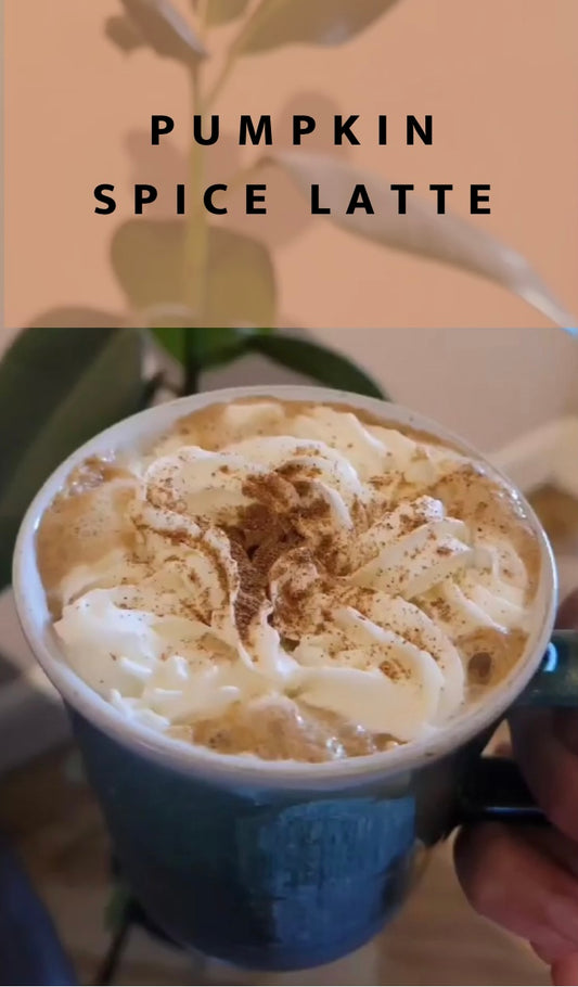 Pumpkin Spice Latte Recipe e-Card