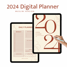 Load image into Gallery viewer, 2024 Digital Planner - Muslim Version

